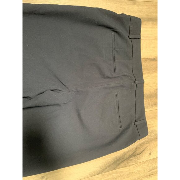 Talbots Women’s 8 Navy Straight Leg Chino Dress Pants CA23147 JO3069 Polyester B - Picture 4 of 6